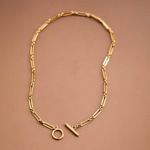 Load image into Gallery viewer, Mia Accessories - 18K Gold PVD Plated Waterproof Stainless Steel Chain Necklace - 7477
