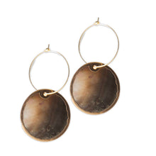 Load image into Gallery viewer, Lenny &amp; Eva - Intentions Earrings, Black Capiz
