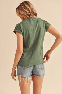 AEMI + CO - 8219BK Gwen Tee