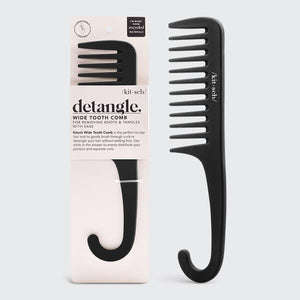 Wide Tooth Comb in Recycled Plastic