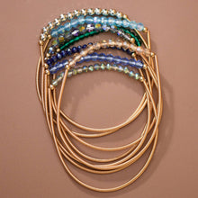 Load image into Gallery viewer, Mia Accessories - Boho Layered Spring Coil Guitar String Bracelet Set - 8178
