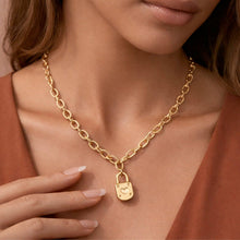 Load image into Gallery viewer, Mia Accessories - 18K Gold PVD Plated Waterproof Stainless Steel Chain Necklace - 7918
