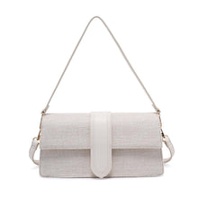 Load image into Gallery viewer, Moda Luxe - Violet - Straw Monotone Crossbody

