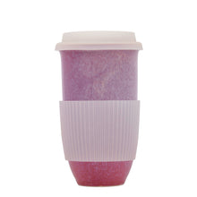 Load image into Gallery viewer, Nova Ceramics Travel Mugs - Astral Bloom Ceramic Travel Mug – 16oz Reusable Cup
