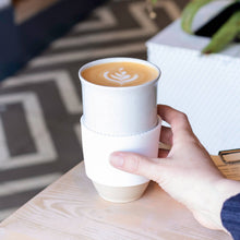 Load image into Gallery viewer, Nova Ceramics Travel Mugs - Dune 16oz Ceramic Travel Mug – (Includes Lid &amp; Band)
