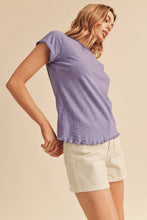 Load image into Gallery viewer, AEMI + CO - 8219BK Gwen Tee
