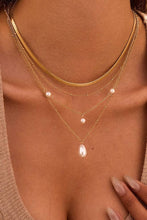 Load image into Gallery viewer, Mia Accessories - 18K Gold PVD Plated Waterproof Stainless Steel Chain Necklace - 7903
