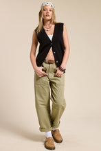 Load image into Gallery viewer, Mimosa - Buttoned V Neck Knit Sweater Vest
