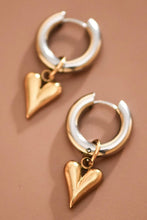 Load image into Gallery viewer, Mia Accessories - 18K Gold Plated Waterproof Stainless Steel Drop Earrings - 7784
