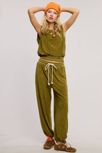 Load image into Gallery viewer, Mimosa - Terry Knit Tank and Jogger Sweatpants Matching Set
