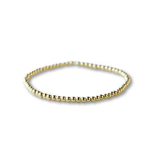 Load image into Gallery viewer, Lenny &amp; Eva - Gold Beaded Bracelets-3mm, Smooth
