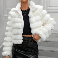 Load image into Gallery viewer, UZ Wholesale Store - Short Faux Fur Coat In Solid Color

