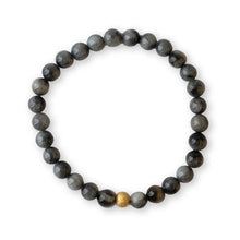 Load image into Gallery viewer, Lenny &amp; Eva - Gemstone Bracelet-Charcoal Jasper, 6mm
