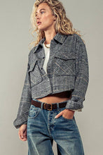 Load image into Gallery viewer, Timber Heavyweight Shacket: BLACK / S-2/M-2/L-2
