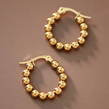 Load image into Gallery viewer, Mia Accessories - 18K Gold Plated Waterproof Stainless Steel Hoop Earrings - 7538
