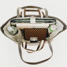 Load image into Gallery viewer, Pretty Simple - Woven Tiffany Organizer Tote Bag
