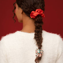 Load image into Gallery viewer, KITSCH - Holiday Scrunchies 3pc Set - Multi-color
