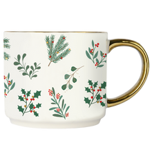 Load image into Gallery viewer, Sweet Water Decor - *NEW* Holiday Greenery Coffee Mug - Christmas Decor
