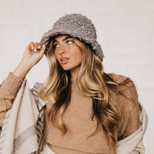 Load image into Gallery viewer, Isabel Bucket Hat: Gray
