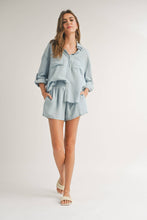 Load image into Gallery viewer, MIOU MUSE - T3360ST   TEXTURED STRIPE PATTERN KNITTED TOP
