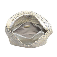 Load image into Gallery viewer, Moda Luxe - Ellery Mixed Material Woven Hobo
