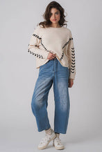 Load image into Gallery viewer, Urban Daizy - Heart of the Stitch Crewneck Sweater

