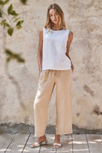 Load image into Gallery viewer, Urban Daizy - Linen Wide-Leg Drawstring Pants
