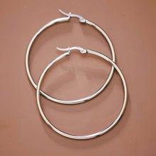 Load image into Gallery viewer, Mia Accessories - Tarnish-Resistant Waterproof Stainless Steel Hoop Earrings - 7146
