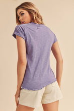 Load image into Gallery viewer, AEMI + CO - 8219BK Gwen Tee
