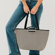 Load image into Gallery viewer, Pretty Simple - Woven Tiffany Organizer Tote Bag
