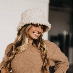 Isabel Bucket Hat: Gray
