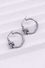 Load image into Gallery viewer, Mia Accessories - Tarnish-Resistant Waterproof Stainless Steel Hoop Earrings - 7075
