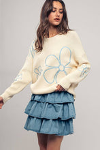 Load image into Gallery viewer, Urban Daizy - Follow The Floral Knit Sweater
