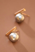 Load image into Gallery viewer, Mia Accessories - 18K Gold Plated Waterproof Stainless Steel Stud Earrings - 7743
