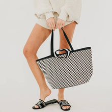 Load image into Gallery viewer, Pretty Simple - Woven Tiffany Organizer Tote Bag
