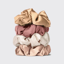Load image into Gallery viewer, KITSCH - Pillow Scrunchies® in Satin 4pc - Blush
