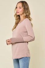 Load image into Gallery viewer, LMT3426-Sweet creature thermo top: MOCHA / M
