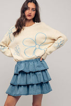 Load image into Gallery viewer, Urban Daizy - Follow The Floral Knit Sweater
