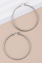 Load image into Gallery viewer, Mia Accessories - Tarnish-Resistant Waterproof Stainless Steel Hoop Earrings - 7146
