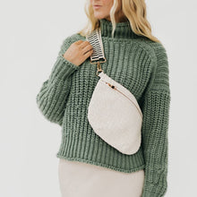 Load image into Gallery viewer, Westlyn Woven Bum Bag *NEW COLORS ADDED*: Black
