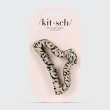 Load image into Gallery viewer, Satin Wrapped Claw Clip - Leopard
