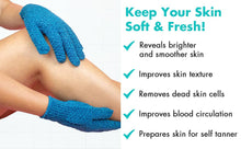 Load image into Gallery viewer, Exfoliating Shower Gloves - (Pack of 4 Gloves): Heavy Exfoliation
