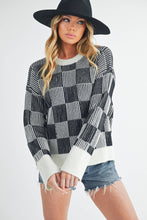 Load image into Gallery viewer, Catalina Sweater: Black/Milk / Contemporary / S
