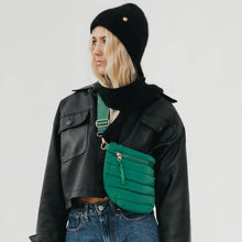 Load image into Gallery viewer, Jolie Puffer Belt Bag NEW COLORS!: Black
