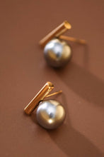 Load image into Gallery viewer, Mia Accessories - 18K Gold Plated Waterproof Stainless Steel Stud Earrings - 7743
