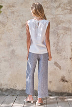 Load image into Gallery viewer, Urban Daizy - Linen Wide-Leg Drawstring Pants
