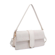 Load image into Gallery viewer, Moda Luxe - Violet - Straw Monotone Crossbody
