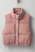 Load image into Gallery viewer, Haven Puffer Vest: OLIVE / S-2/M-2/L-2
