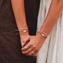 Load image into Gallery viewer, K'lani hair tie bracelets - "Forever Friends" Neutral Sun Friendship Hair Tie Bracelets
