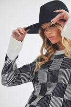 Load image into Gallery viewer, Catalina Sweater: Black/Milk / Contemporary / M
